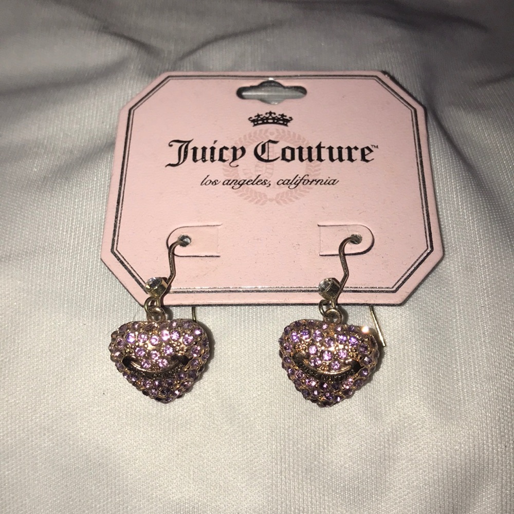 Juicy Couture Heart Earrings